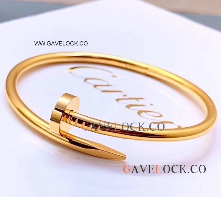 Yellow Gold Cartier Juste Un Clou bracelets - Cartier Replica